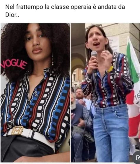 No, la camicia di Elly Schlein non è di Dior 